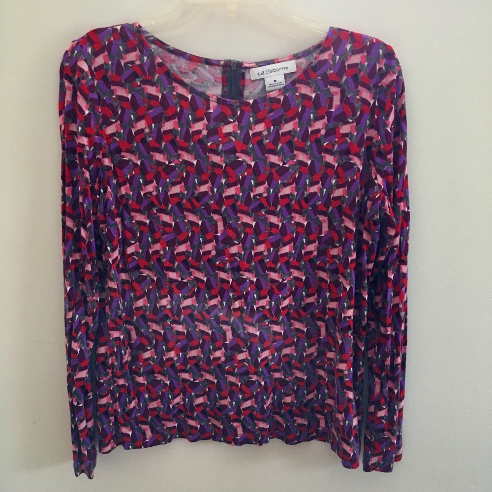 Liz Claiborne Long Sleeve Top